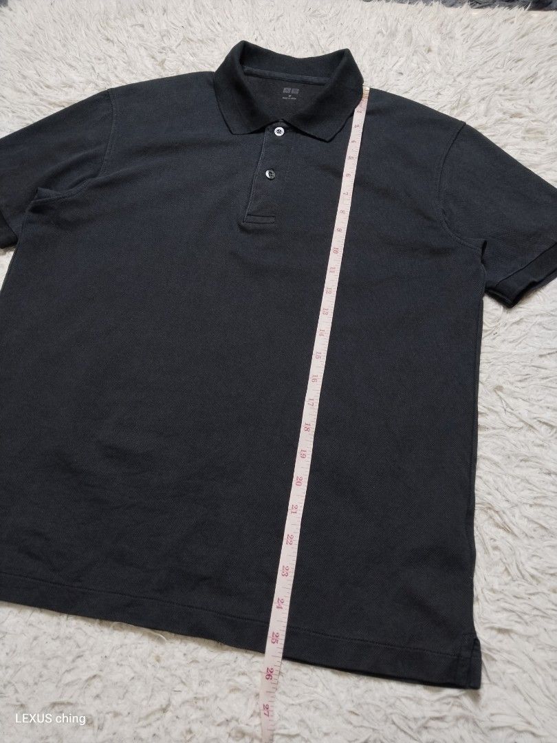 Uniqlo mens plain polo. (Category: Tshirts & Polo Shirts ) located in Manila. Submitted by lexusthrift1995 (Listing ID 1469444678, Image 3). Description: Size- MEDIUM Dimension- 19x25.5 Color rate- 8.5/10 Condition- 9/10 issue- no issue but need wash good condition ‼️250.pesos plus shipping fee 💸MODE OF PAYMENT- GCASH payment first 🚛MODE OF DELIVERY- J&T or LALAMOVE 📍LOCATION- NORTH CALOOCAN CAMARIN BRGY.177 1705 SUNFLOWER STREET. 🗒Note: Plea