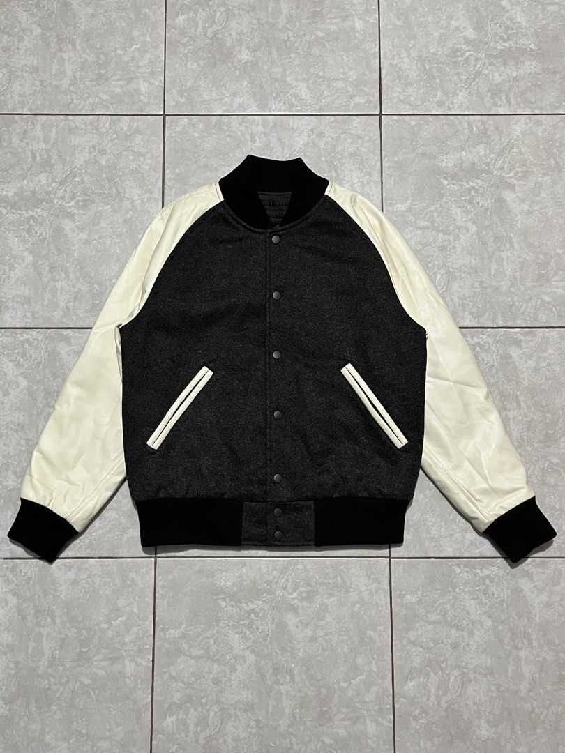 Uniqlo Stadium Jacket (Category: Coats, Jackets and Outerwear) located in Manila. Submitted by nycts (Listing ID 1469449784, Image 2). Description: Uniqlo Stadium Jacket Size M — Fits M to L Width 23 Length 25 Like new Product color may slightly vary due to photographic lighting‼️ Courier: J&T Mode of payment: Gcash / Paymaya / Gotyme Direct message if interested 📩 .