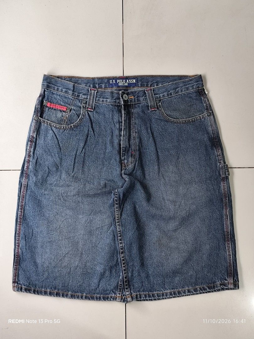 U.S. POLO ASSN. CARPENTER JORTS (Category: Shorts) located in Caloocan City. Submitted by carlo_pwd (Listing ID 1469525445, Image 2). Description: BRAND U.S. POLO ASSN WAIST - 32 LENGTH - 22 HEM - 21.