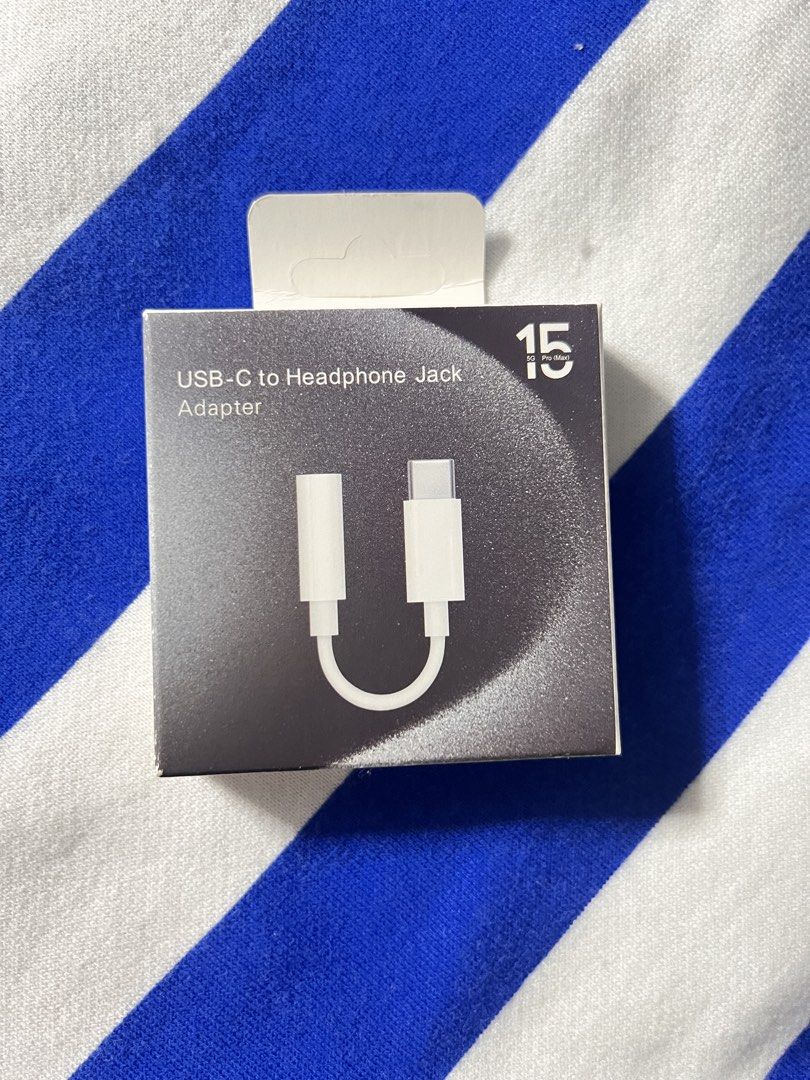 USB C TO HEADPHONE JACK ADAPTER (Category: Earphones) located in Manila. Submitted by as_onlineshop11 (Listing ID 1469476730, Image 1). Description: .