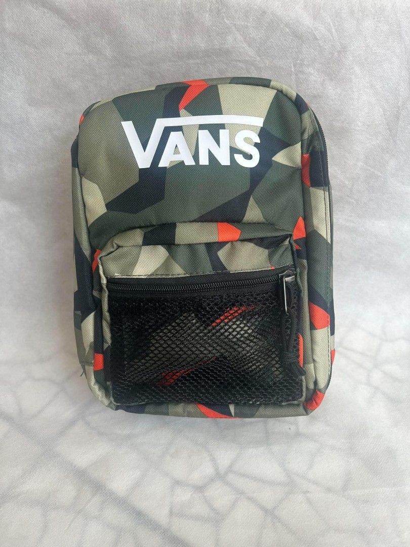 Vans, UA, Puma, New Era Bag (Category: Sling Bags) located in General Mariano Alvarez. Submitted by iamnotjen (Listing ID 1469510987, Image 1). Description: Assorted Bags All Authentic 1300 Each Plus Sf.