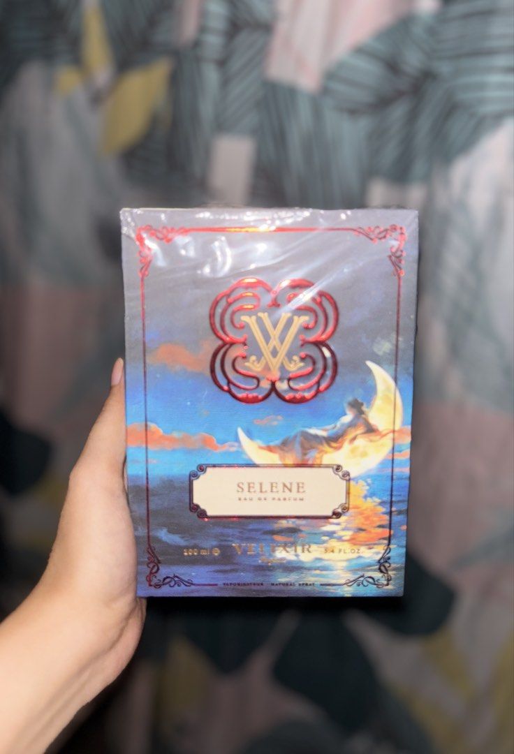 Velixir Selene Eau De Parfum (Louis Vuitton Moon Tale Alt - China Exclusive) (Category: Fragrance & Deodorants) located in Antipolo. Submitted by eyaaa13 (Listing ID 1469487440, Image 1). Description: Velixir Selene Eau de Parfum Dupe of Louis Vuitton Moon Tale (Only released in China) • Like New Condition - Comes with Box & Card. Plastic wrap unsealed at the top but still in tact. • 100ml Bottle - Only sprayed once to test • 100% Authentic • Bou