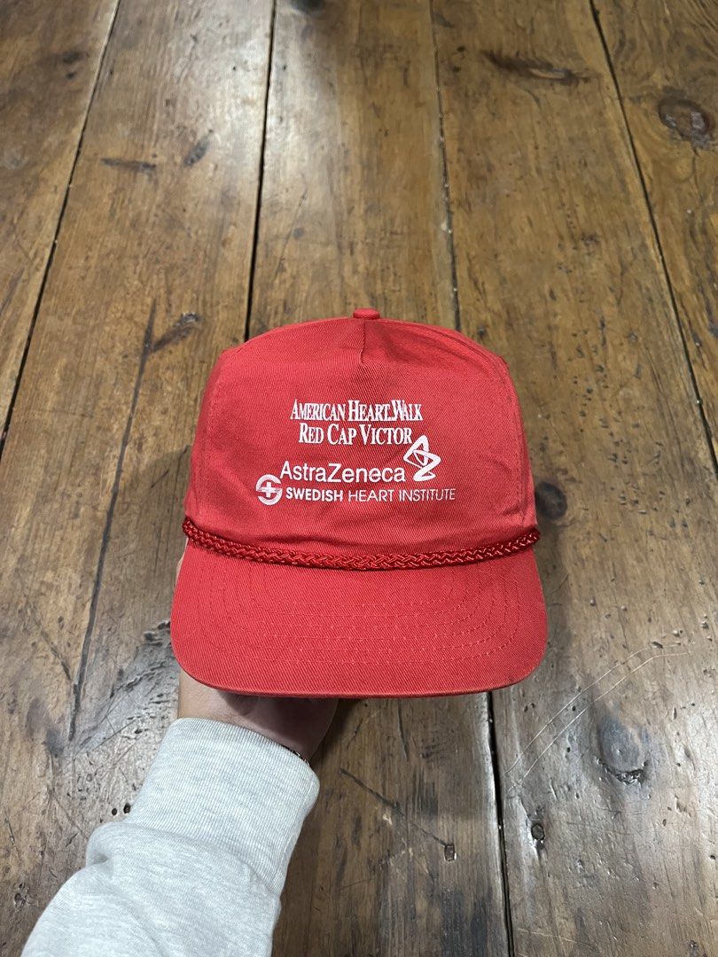 Vintage 1990s AstraZeneca Cap (Category: Caps & Hats) located in Baguio. Submitted by fishy___fish (Listing ID 1469540401, Image 1). Description: Vintage 1990s AstraZeneca Cap Snapback No issues .