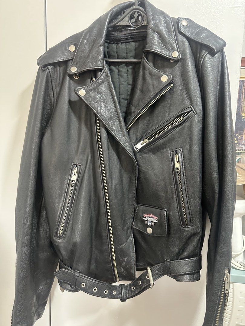 Vintage Bike leather jacket (Category: Coats, Jackets and Outerwear) located in Paranaque City. Submitted by mobi03 (Listing ID 1469413885, Image 1). Description: Vintage Bike leather jacket 20x24 Paranaque / Ortigas area.