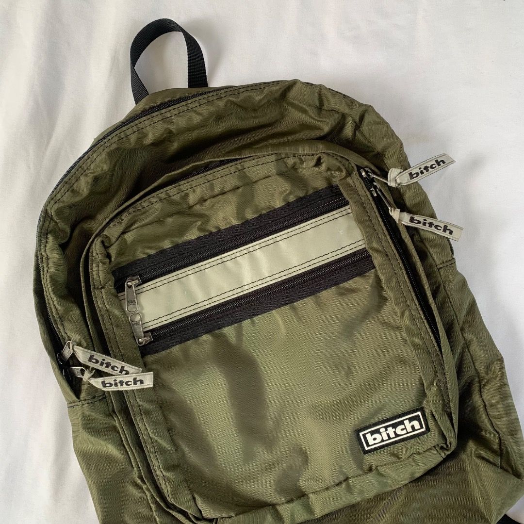 Vintage Bitch Skateboard Small Backpack (Category: Backpacks) located in Mendez-Nunez. Submitted by anikkoyan (Listing ID 1469490175, Image 3). Description: Vintage Bitch Skateboard Small Backpack Length: 17.5 Width: 14.5 - Lightly used 1,999 + sf .