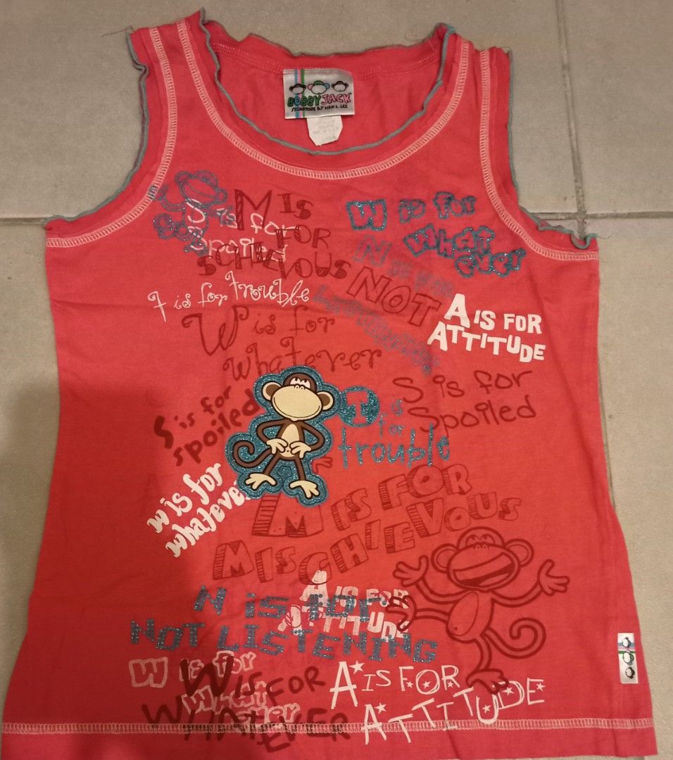 Vintage Bobby Jack Tank Top (Category: Sleeveless) located in Batangas. Submitted by umccc (Listing ID 1469570081, Image 1). Description: Size Small (Tape Measure).