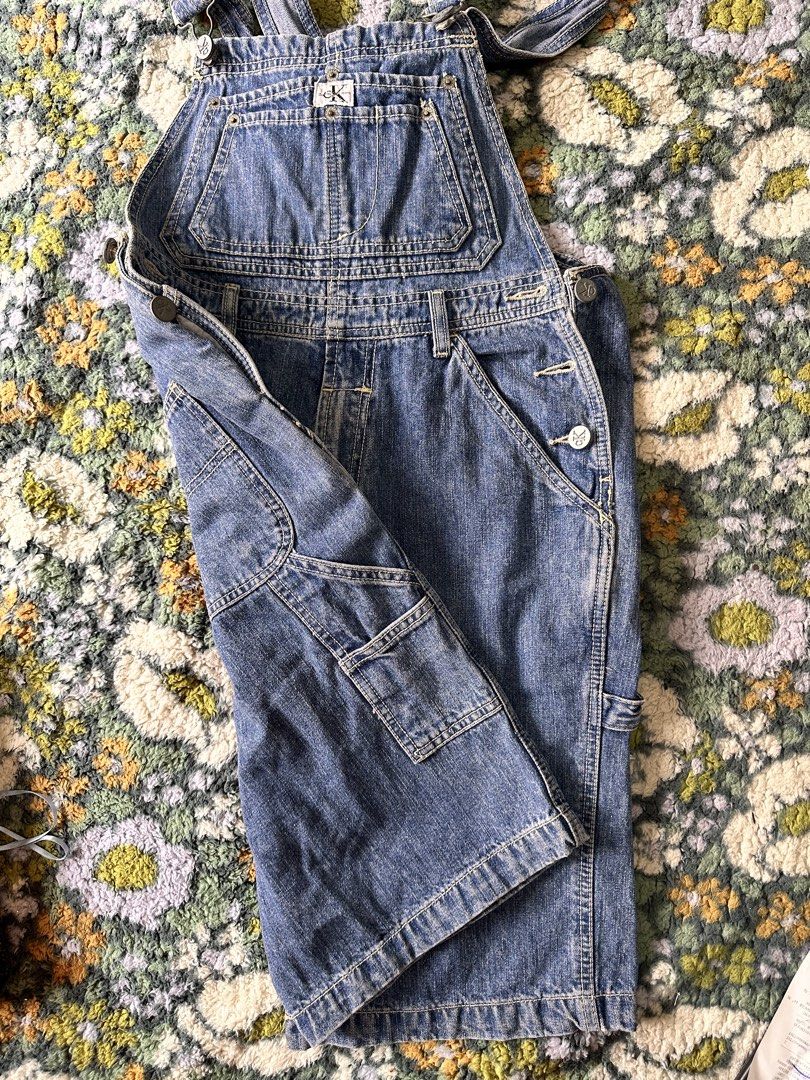 Vintage CK denim jumper (Category: Jeans) located in Quezon City. Submitted by kerlitops (Listing ID 1469436553, Image 3). Description: .