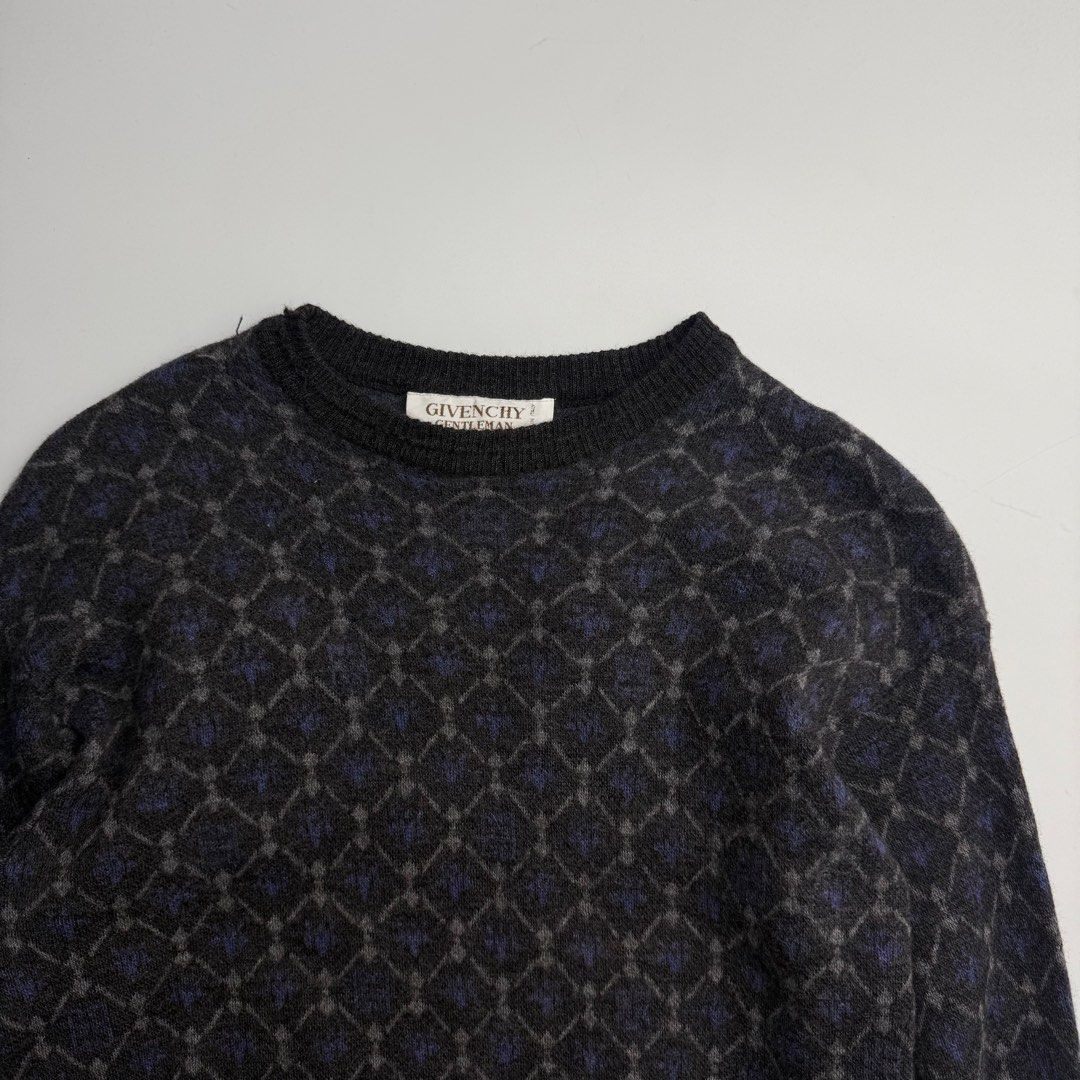 Vintage Givenchy Gentleman Wool Sweater (Category: Formal Shirts) located in Quezon City. Submitted by beastmnl (Listing ID 1469503345, Image 2). Description: Dimension 19 width 25 length .