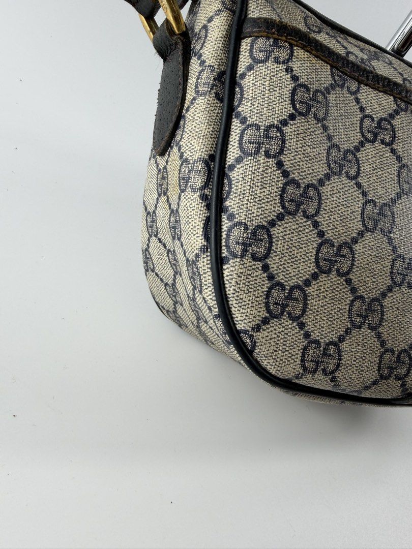 Vintage Gucci - Monogram Sling (Category: Sling Bags) located in Mabalacat. Submitted by seanthep (Listing ID 1469503630, Image 2). Description: No issue in canvas Sign of usage inside of bag and sling Still wearable.