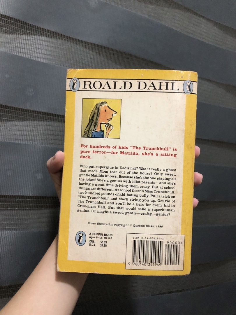 Vintage matilda (Category: Storybooks) located in Balanga. Submitted by itsjuliaden07 (Listing ID 1469407763, Image 2). Description: .