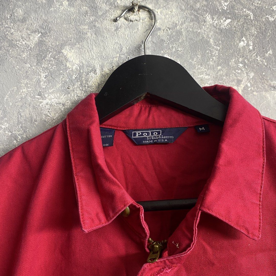 Vintage RL Harrington jacket made in USA (Category: Coats, Jackets and Outerwear) located in Pasig City. Submitted by lumangkamisa (Listing ID 1469479082, Image 3). Description: Medium Made in usa.