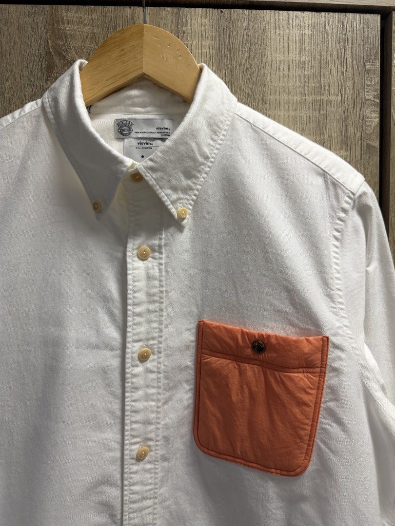 Visvim Buttondown Polo Longsleeve (Category: Formal Shirts) located in Imus. Submitted by rckrmns (Listing ID 1469544512, Image 2). Description: Visvim Buttondown Polo Longsleeve Size 2 fits M-L W- 21 L- 28-29 Good as new.