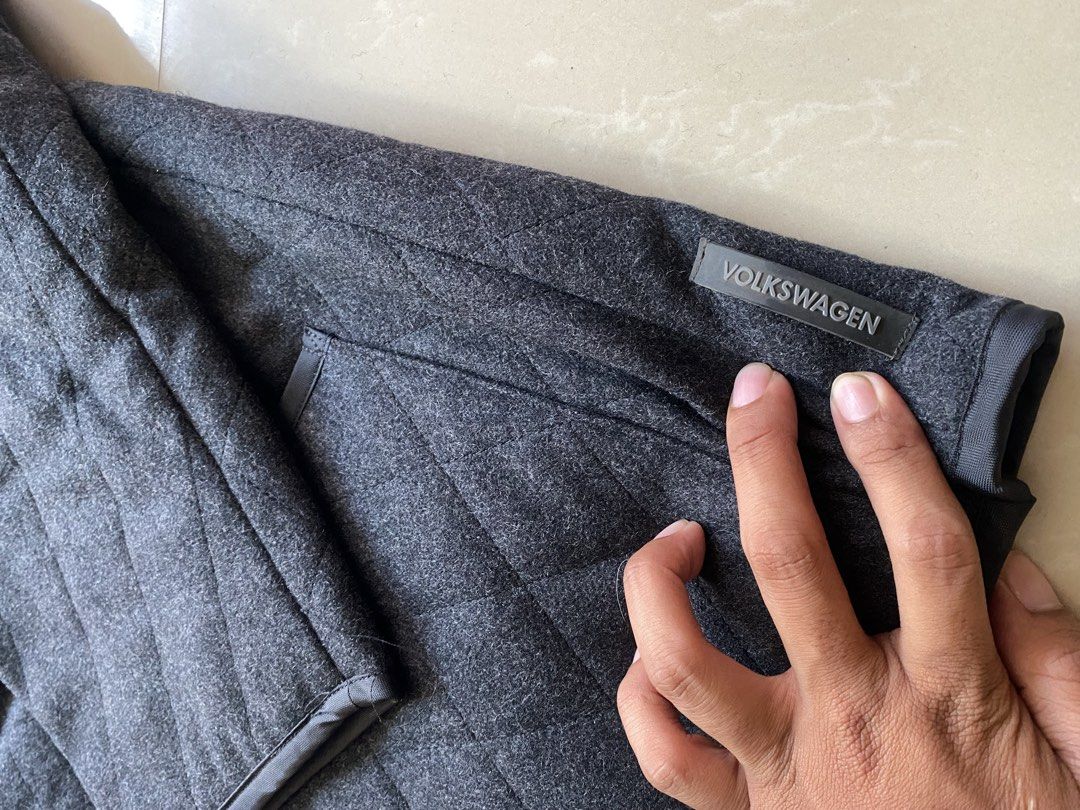 Volkswagen 2000’s Quilted Wool Jacket (Category: Luxury Apparel) located in Dalaguete. Submitted by mrthrift. (Listing ID 1469422816, Image 2). Description: pristine brand new condition no issue.
