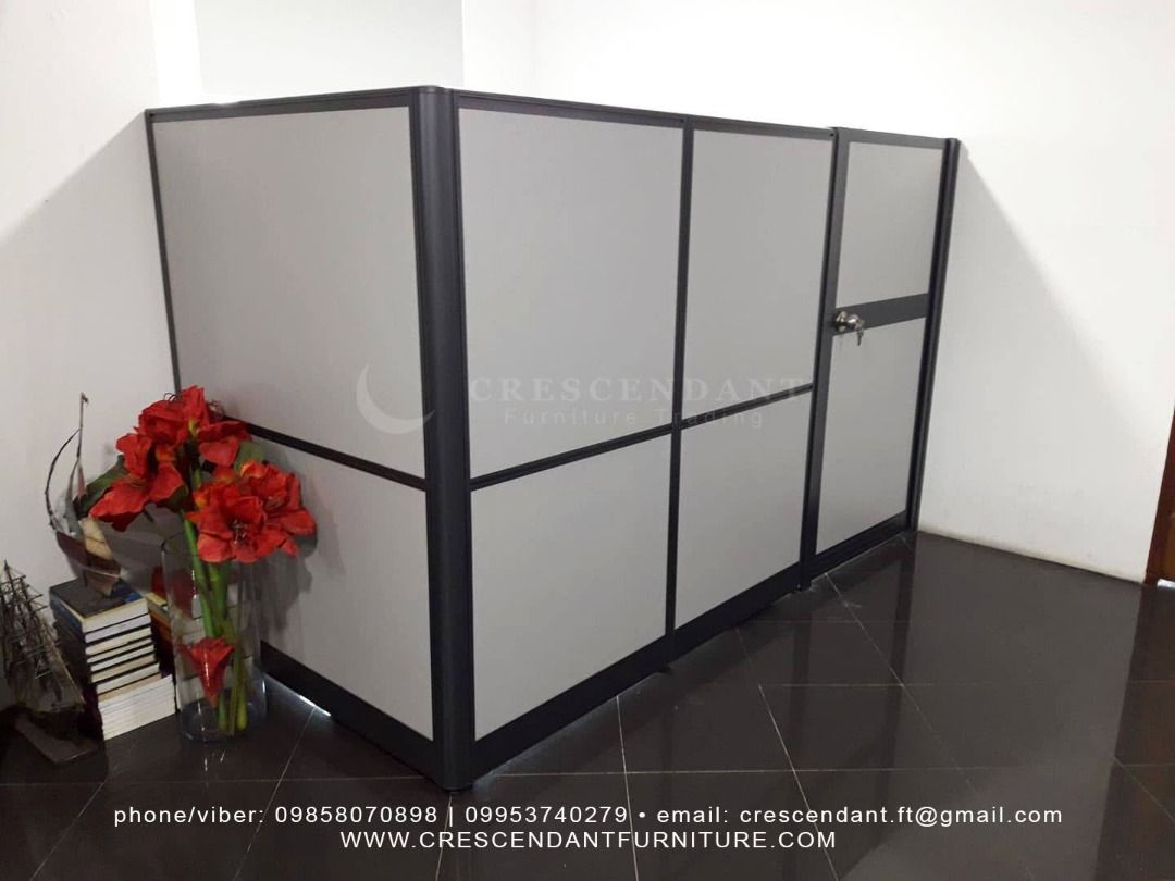 Wall Partition Divider With Door (Category: Office Furniture & Fixtures) located in Pasig City. Submitted by abicft (Listing ID 1469469232, Image 3). Description: (THE PRICE IS FOR POSTING PURPOSES ONLY) CUSTOMIZE OFFICE PARTITION/WORKSTATION Custom-color, measurement 4.5cm thickness in beige/dark gray frame 📌FREE QUOTATION! 📌FREE SITE VISIT & FREE ESTIMATE within Metro Manila 📌FREE 2D AND 3D LAYOUT or you can send us your measurement/layout. 