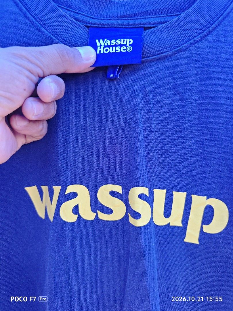 Wassup House (Category: Activewear) located in Mexico. Submitted by josephnuqui1980 (Listing ID 1469460730, Image 2). Description: Wassup house shirt 21Wx29L No issue 10/10 color rate.