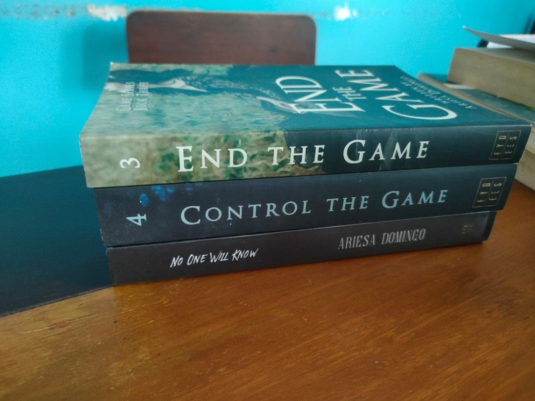WATTPAD / BEEYOTCH BOOKS (Category: Storybooks) located in Pasig City. Submitted by readsyel (Listing ID 1469408834, Image 1). Description: RUSH SALEEE Beeyotch Secondhand books with minor foxing and tanning. still in very good condition SET: End the Game & Control the Game: 1,600 Tingi: 850 each No One Will Know with plastic cover: 800 chat to see condition of the books MOP: Gcash MOD: J&T.