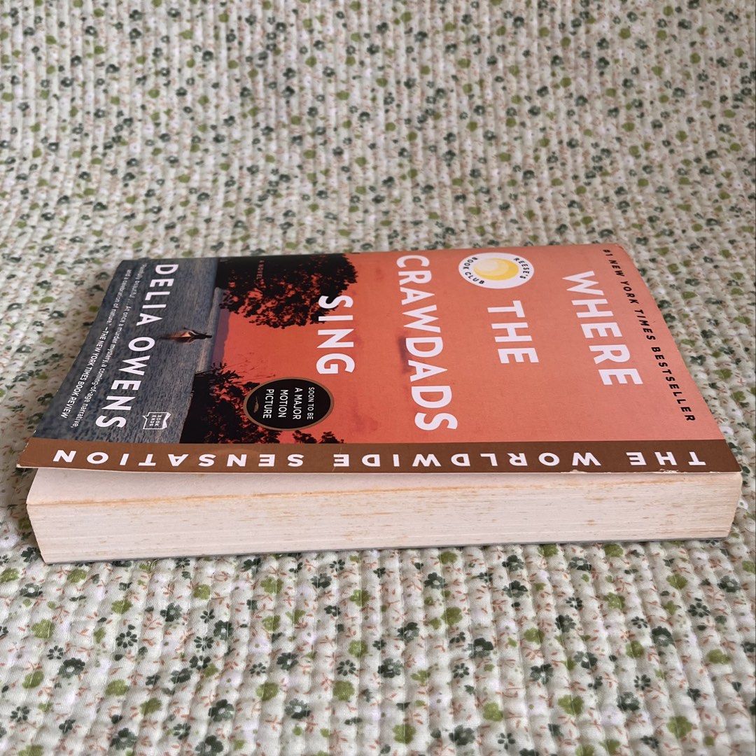 Where the Crawdads Sing by Delia Owens (Category: Storybooks) located in Makati City. Submitted by zyennapp (Listing ID 1469402696, Image 3). Description: A captivating story about Kya Clark, a young woman who grows up alone in the marshes of North Carolina. When a man is found dead, she becomes the center of a mysterious murder investigation. A beautiful blend of mystery, romance, and coming-of-age, this book explores love, loneliness, and the p