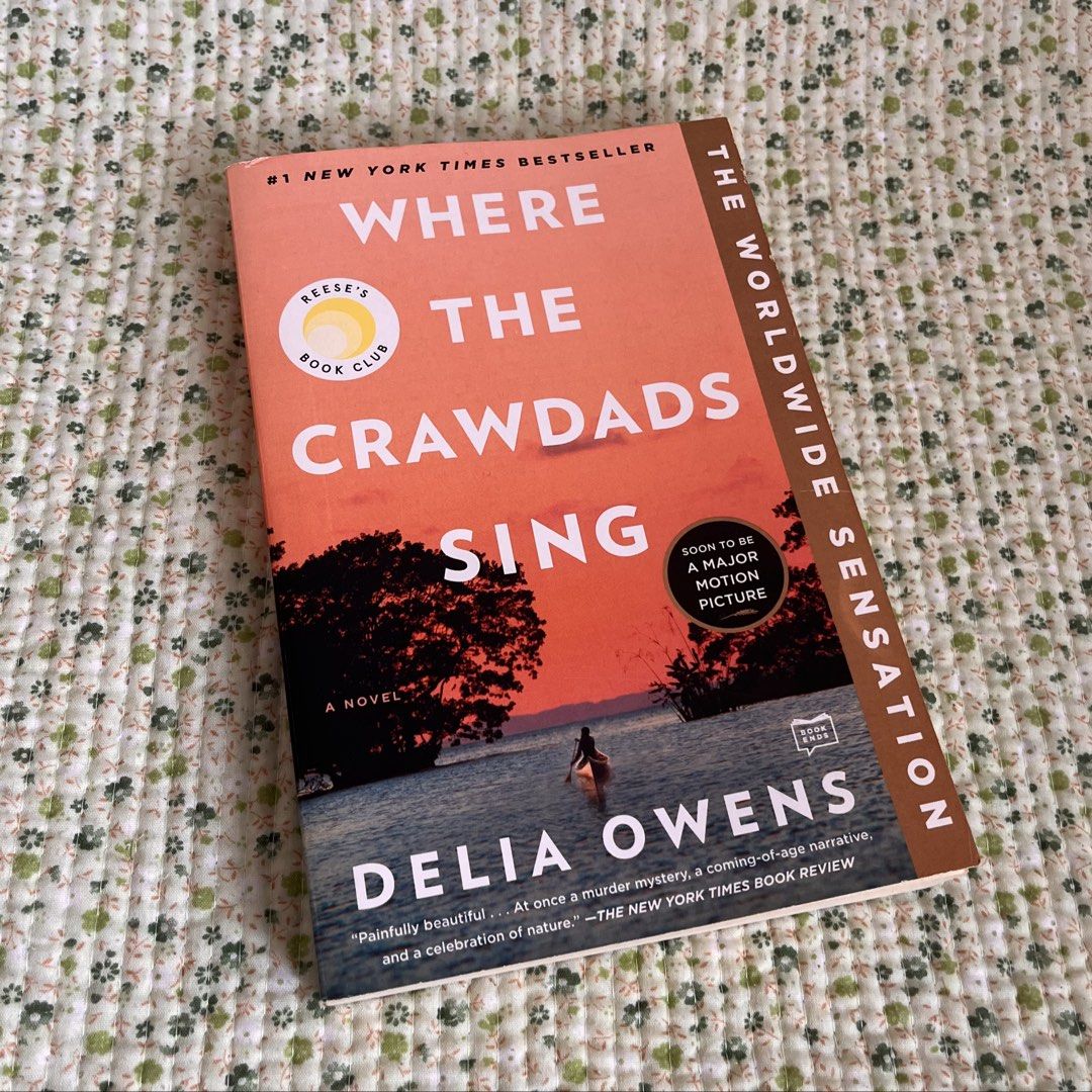 Where the Crawdads Sing by Delia Owens (Category: Storybooks) located in Makati City. Submitted by zyennapp (Listing ID 1469402696, Image 1). Description: A captivating story about Kya Clark, a young woman who grows up alone in the marshes of North Carolina. When a man is found dead, she becomes the center of a mysterious murder investigation. A beautiful blend of mystery, romance, and coming-of-age, this book explores love, loneliness, and the p