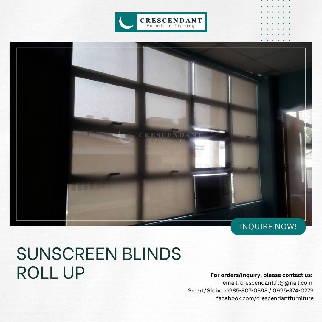 Window Blinds Sunscreen (Category: Curtains & Blinds) located in Pasig City. Submitted by ynacftsal84263 (Listing ID 1469449775, Image 1). Description: GOOD QUALITY, BRAND NEW AND OFFERS BEST PRICE!!! FREE QUOTATION! FREE SITE VISIT & FREE ESTIMATE within Metro Manila or you can send us your measurement Price is For Posting Purposes Only Our Products: •Modular Office Partition •Office Cubicle / Workstation •Office Tables •Office Chairs •Steel Cab