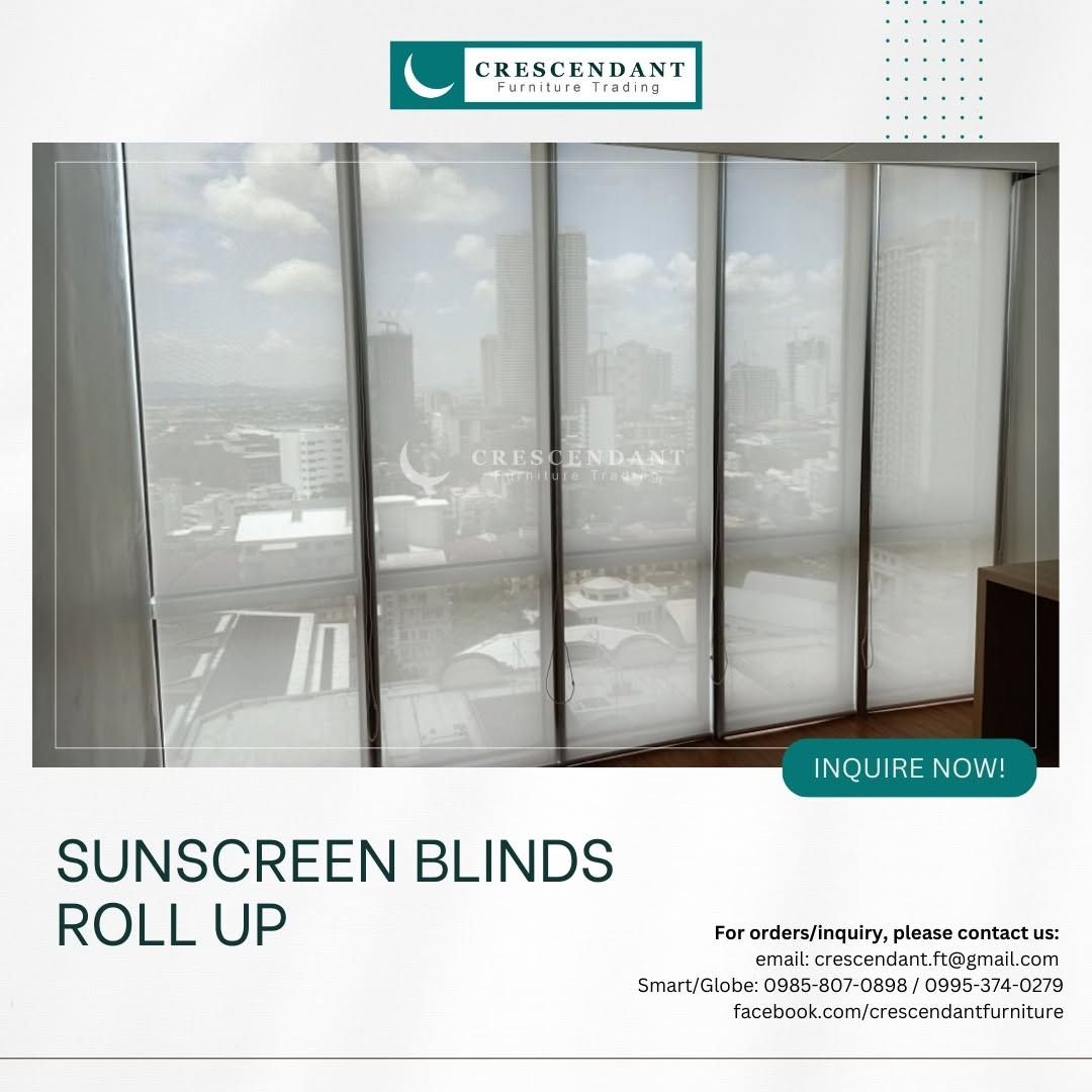 Window Blinds Sunscreen (Category: Curtains & Blinds) located in Pasig City. Submitted by ynacftsal84263 (Listing ID 1469449775, Image 3). Description: GOOD QUALITY, BRAND NEW AND OFFERS BEST PRICE!!! FREE QUOTATION! FREE SITE VISIT & FREE ESTIMATE within Metro Manila or you can send us your measurement Price is For Posting Purposes Only Our Products: •Modular Office Partition •Office Cubicle / Workstation •Office Tables •Office Chairs •Steel Cab