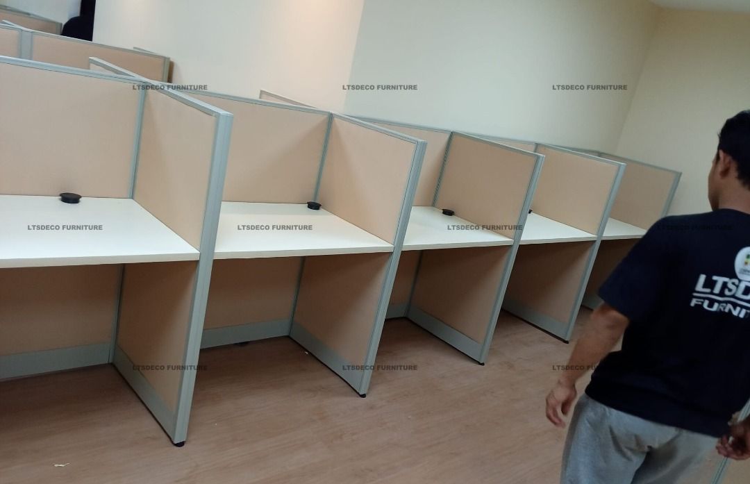 workstation modular customized office partition furnitures (Category: Office Furniture & Fixtures) located in Caloocan City. Submitted by cheska.ltsdeco (Listing ID 1469416526, Image 2). Description: 👉Are you looking for WORKSTATION, MODULAR CUBICLES OFFICE PARTITION, and OFFICE FURNITURE SUPPLIER? LTSDECO Furniture, is direct supplier, manufacturer, and trusted provider of high quality, affordable and durable modular office divider partition, h