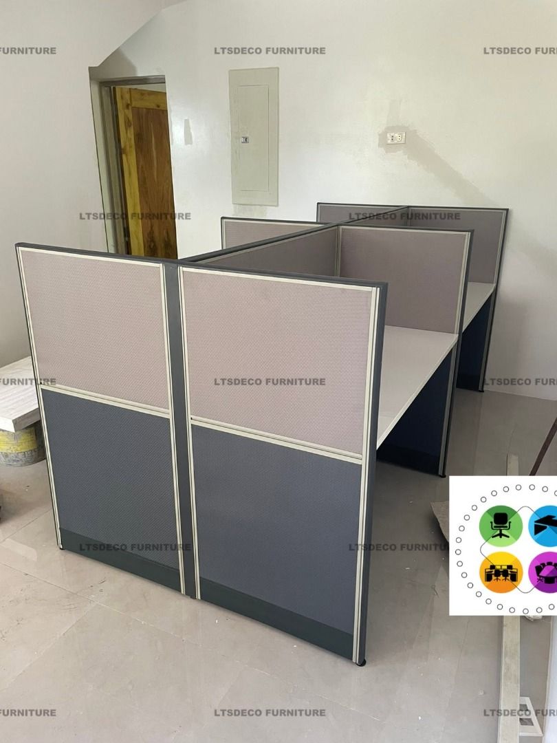 workstation table cubicles office partition furnitures (Category: Office Furniture & Fixtures) located in Quezon City. Submitted by abbiedy (Listing ID 1469472717, Image 1). Description: 👉Are you looking for WORKSTATION, MODULAR CUBICLES OFFICE PARTITION, and OFFICE FURNITURE SUPPLIER? LTSDECO Furniture, is direct supplier, manufacturer, and trusted provider of high quality, affordable and durable modular office divider partition, home and offic