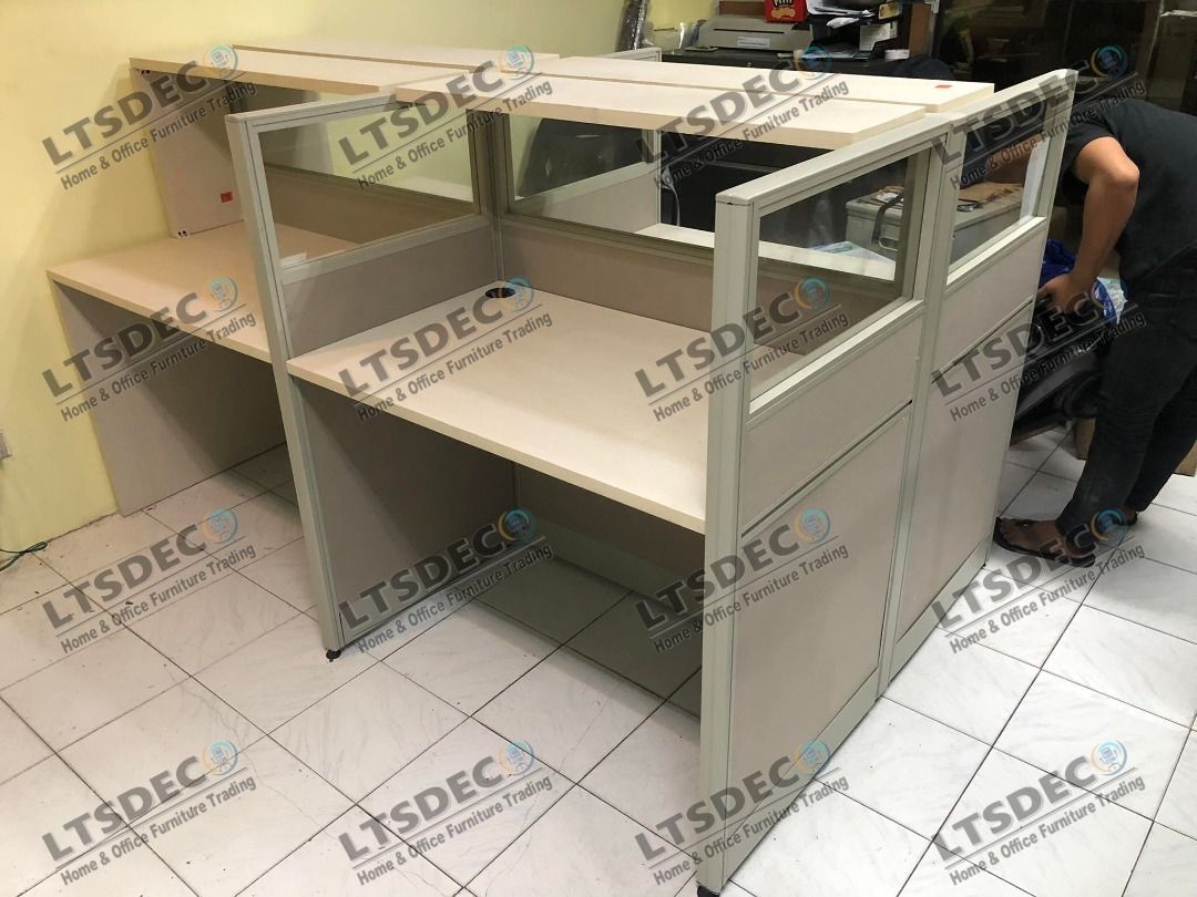 workstation table modular office partition furnitures (Category: Office Furniture & Fixtures) located in Caloocan City. Submitted by cheska.ltsdeco (Listing ID 1469461651, Image 3). Description: 👉Are you looking for WORKSTATION, MODULAR CUBICLES OFFICE PARTITION, and OFFICE FURNITURE SUPPLIER? LTSDECO Furniture, is direct supplier, manufacturer, and trusted provider of high quality, affordable and durable modular office divider partition, home a