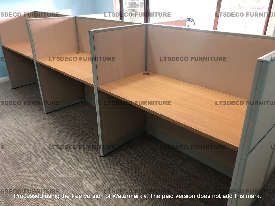workstation tables modular customized office partition furnitures (Category: Office Furniture & Fixtures) located in Caloocan City. Submitted by cheska.ltsdeco (Listing ID 1469436854, Image 3). Description: 👉Are you looking for WORKSTATION, MODULAR CUBICLES OFFICE PARTITION, and OFFICE FURNITURE SUPPLIER? LTSDECO Furniture, is direct supplier, manufacturer, and trusted provider of high quality, affordable and durable modular office divider parti
