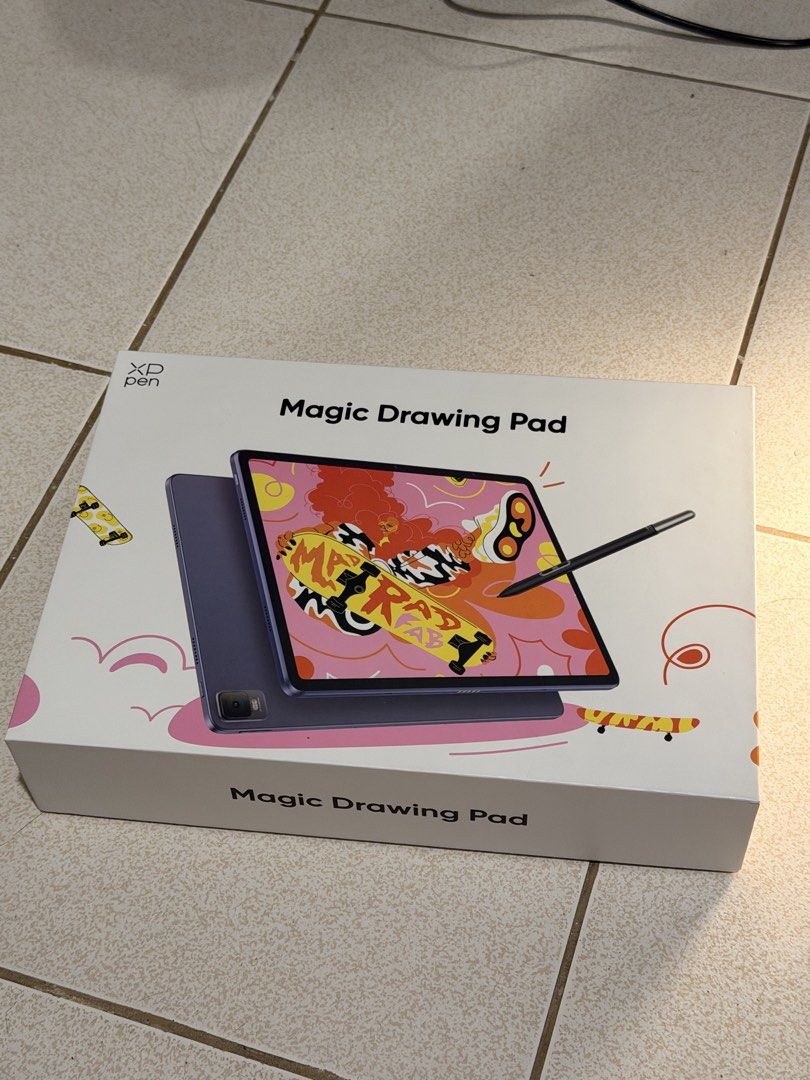 XP-Pen Magic Drawing Pad (Category: Laptops & Notebooks) located in Manila. Submitted by giansketches (Listing ID 1469409477, Image 2). Description: XP PEN MAGIC DRAWING PAD ₱33,000 (may bawas pa for those who will buy this month) - 12.2 inch, Navy Blue - 256 GB / 8 GB RAM - Android 14 - w/ SIM card slot - FREE hard case with stylus holder - FREE XP PEN Gloves - X3 Pro Slim Stylus - 2 months old only 🖌️rfs: quitting digital art 📍general trias, 