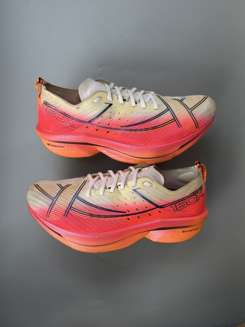 X-TEP 160X 6.0 PRO (Category: Sneakers) located in Legazpi City. Submitted by mr.solelution (Listing ID 1469494780, Image 2). Description: • X-TEP 160X 6.0 PRO ( men ) • SIZE: 9us / 42euro / 27cm • EXCELLENT TO ALMOST NEW CONDITION • CHANGE INSOLE PAD LOCATION: LEGAZPI ALBAY BICOL📍 PLUS SHIPPING FEE 💵.