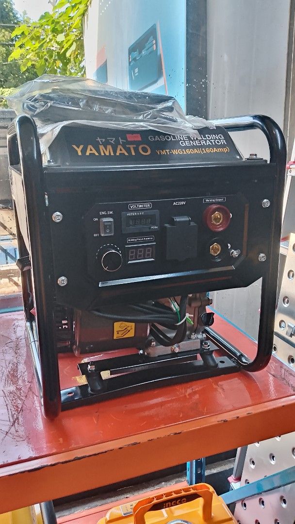 YAMATO GASOLINE WELDING GENERATOR (Category: Announcements) located in Manila. Submitted by ivan2.0 (Listing ID 1469406657, Image 1). Description: 🔥 YAMATO T-WG160Ai GASOLINE WELDING GENERATOR – 160 AMP 🔥 Looking for a reliable welding machine + generator in one unit? 💪⚡ The YAMATO T-WG160Ai is a practical choice for welding jobs, construction, fabrication, repairs, and field work. 🛠️ PRODUCT FEATURES: ✅ Model: T-WG160Ai ✅ Welding Output: Up 