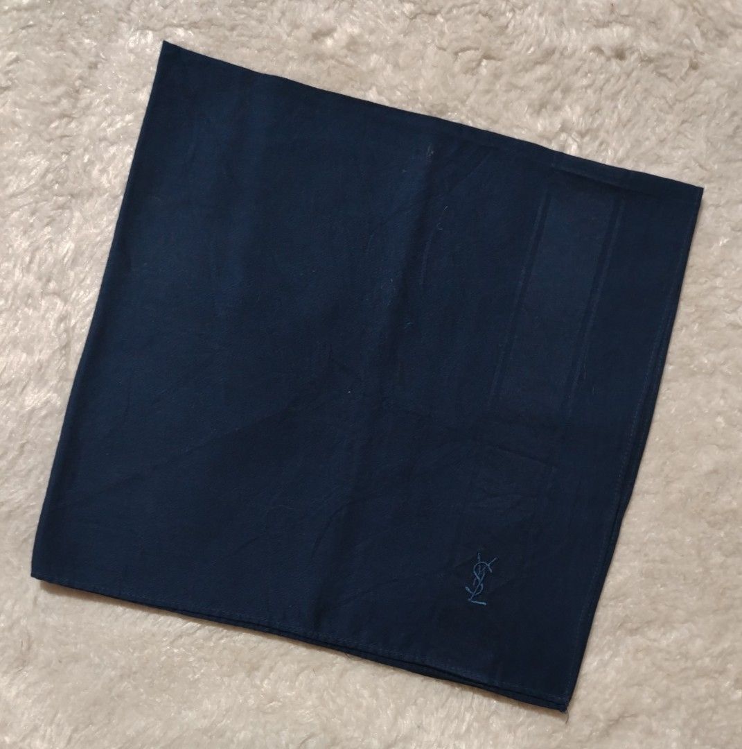 YSL (Category: Handkerchief & Pocket Squares) located in Davao. Submitted by hankiescarveshawls. (Listing ID 1469501467, Image 3). Description: As packed💙 .