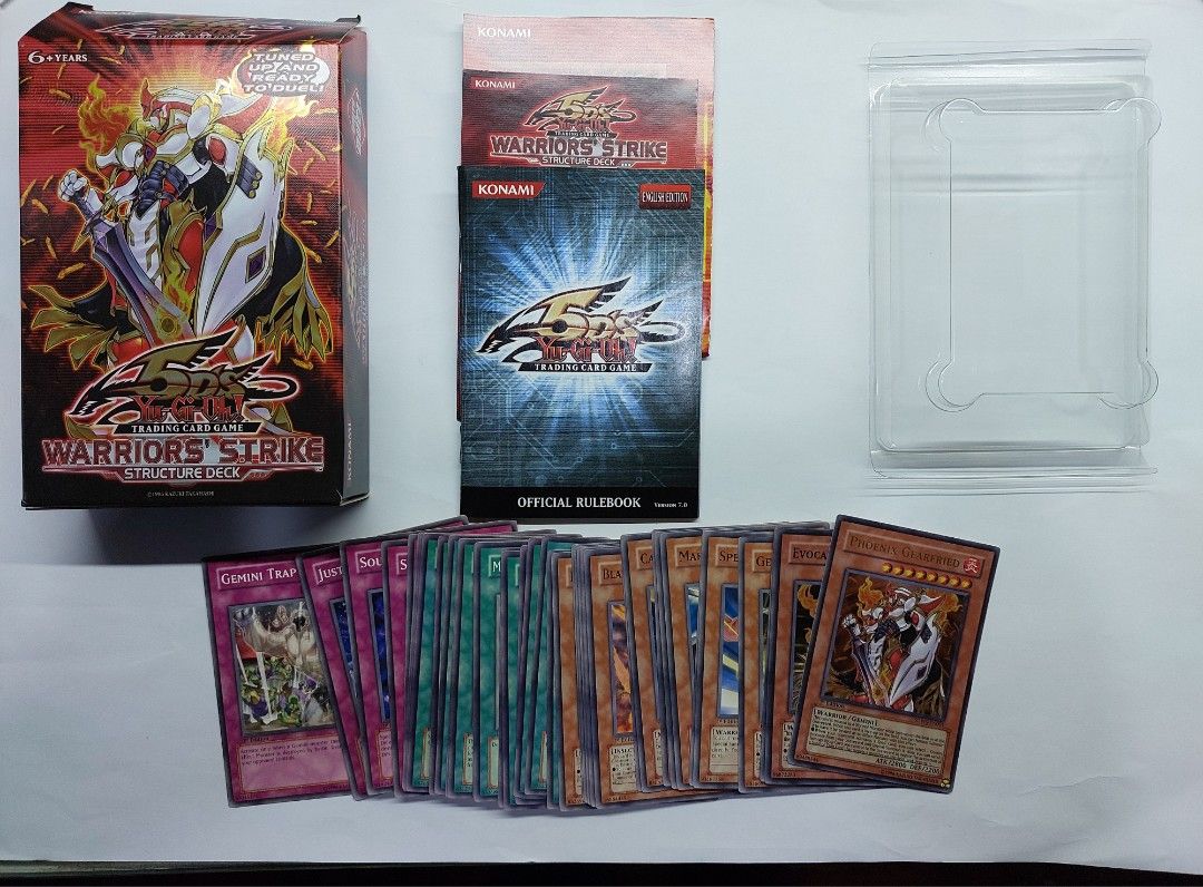 Yu-Gi-Oh Warriors' Strike Structure Deck (Category: Card Packs) located in Quezon City. Submitted by onereliableally (Listing ID 1469552336, Image 1). Description: Yu-Gi-Oh Warriors' Strike Structure Deck Php 1000 Please message us for any questions!.