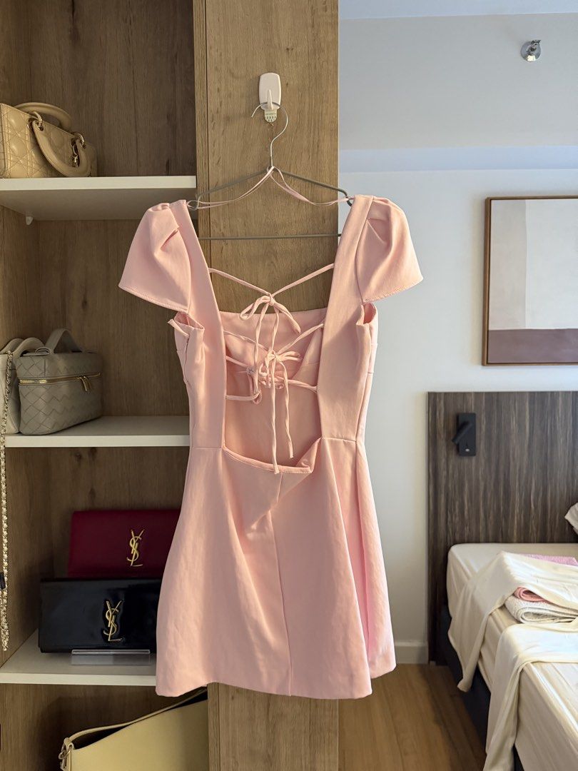 Zara baby pink dress (Category: Dresses) located in Taguig. Submitted by erinhadap (Listing ID 1469445521, Image 2). Description: .