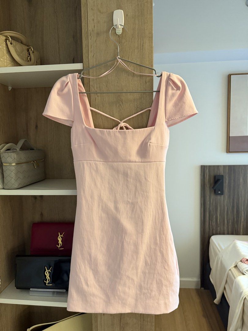 Zara baby pink dress (Category: Dresses) located in Taguig. Submitted by erinhadap (Listing ID 1469445521, Image 1). Description: .