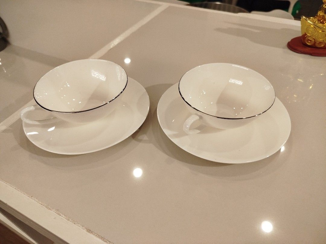 Zara Cup and saucer coffee or tea (Category: Coffee & Tea Tableware) located in Quezon City. Submitted by toys_r_here (Listing ID 1469492110, Image 1). Description: GOOD FOR GIFT AND COLLECTION as is po Good condition First to pay gets the item pa check nalng sa pic yun condition pm me for questions ship pwede lalamove or jnt qc and marikina area.