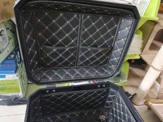 Zedge 45L X-Gravity Plastic Top Box w/ Back Rest, Motorcycles ...