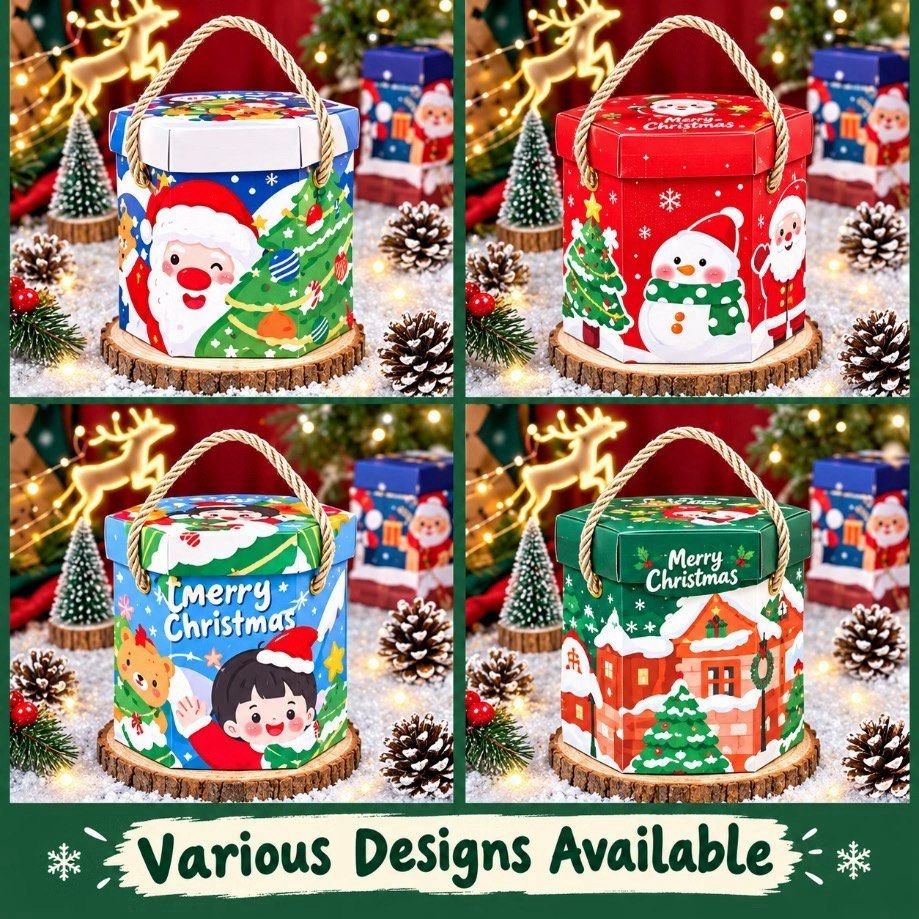 10pcs Hexagonal Christmas Gift RANDOM DESIGN (Category: Craft Supplies & Tools) located in Malabon City. Submitted by heyitskhen (Listing ID 1469631194, Image 3). Description: .