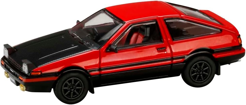 1/64 Toyota Sprinter Trueno GT APEX (AE86) JDM Style Carbon Bonnet Red ...