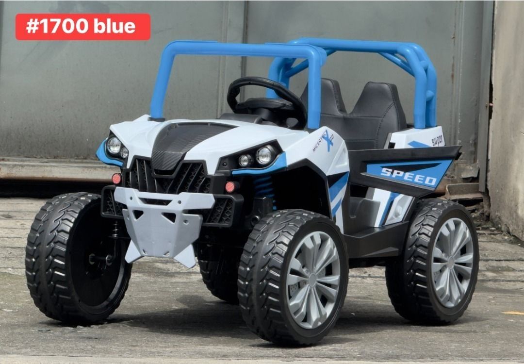 1700 ATV Ride-on for Kids (Category: Kids Toys) located in Pasay City. Submitted by joyful_mayette (Listing ID 1469641813, Image 3). Description: 1700 ATV Ride-on for Kids Price: 6,500 PHP Available Colors: Blue, Orange, Pink, and Red Rubber tires/Leather seat with Remote/USB/MP3/ Light and Sound Power Display/Rechargeable/12volt Best for ages 1-6 years old Actual Picture Posted Ideal gift for kids 💯 LEGIT. We can provide a BIR Receipt and Compa