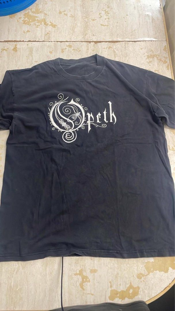 2001 Opeth “black water park” (Category: Tshirts & Polo Shirts ) located in General Mariano Alvarez. Submitted by bandzzx (Listing ID 1469705683, Image 2). Description: Large cut Cygnus tag.