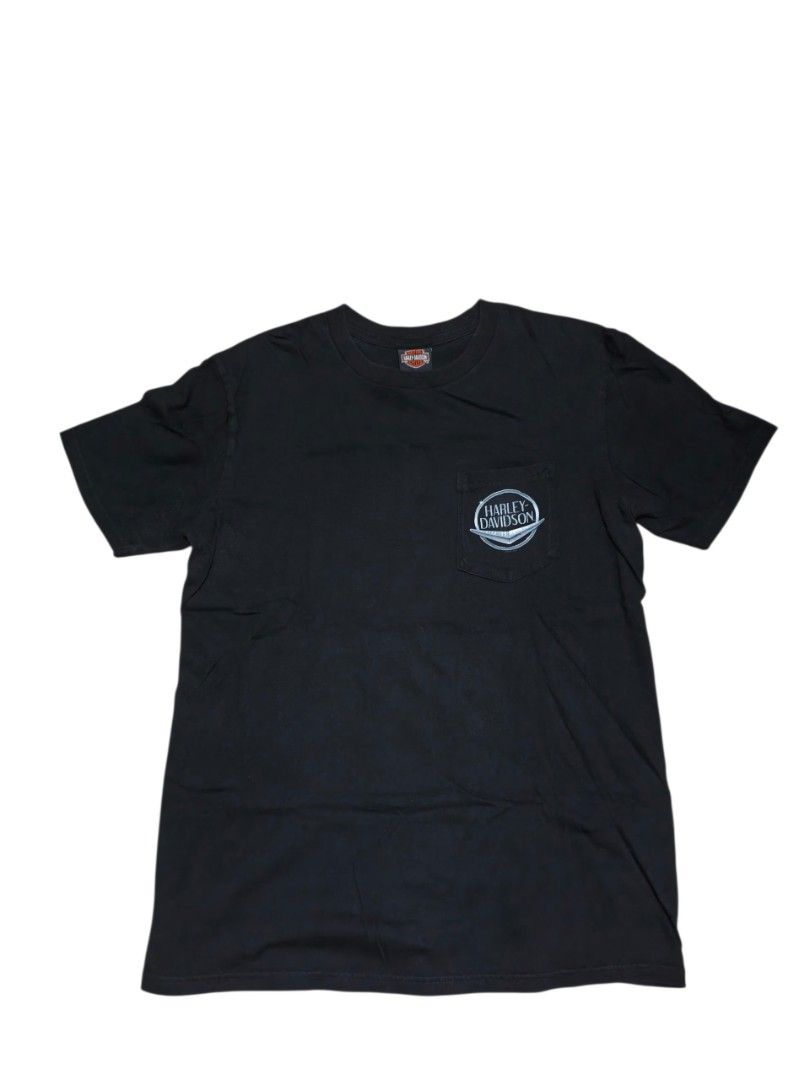 2013 Harley Davidson Pocket Tee (Category: Tshirts & Polo Shirts ) located in Manila. Submitted by sigma.vtg (Listing ID 1469667866, Image 1). Description: hairlines, graphic fade 899 + sf.