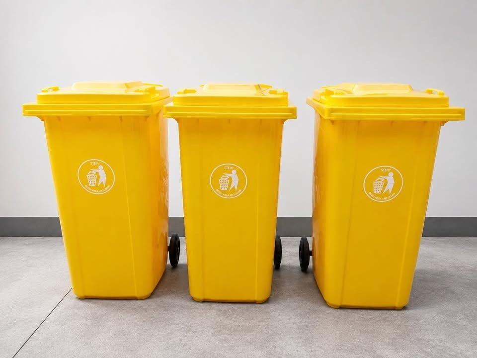 240 LITERS INDUSTRIAL BIN (Category: Storage Boxes & Baskets) located in Caloocan City. Submitted by calmhawk_a2cd7a (Listing ID 1469629046, Image 1). Description: INDUSTRIAL TRASH BIN WITH WHEELS 240 LITERS - 57.5 X 72 X 104 CM JUST CALL US / Pm me for more info. -09971763227 LOOK FOR : ANGHIE Address: 634 JRA COMPOUND LUPANG PARI SAN MIGUEL PASIG CITY WEBSITE: http://jocelynesidera30.wibsite.com/joekelceetrading email: [hidden information].