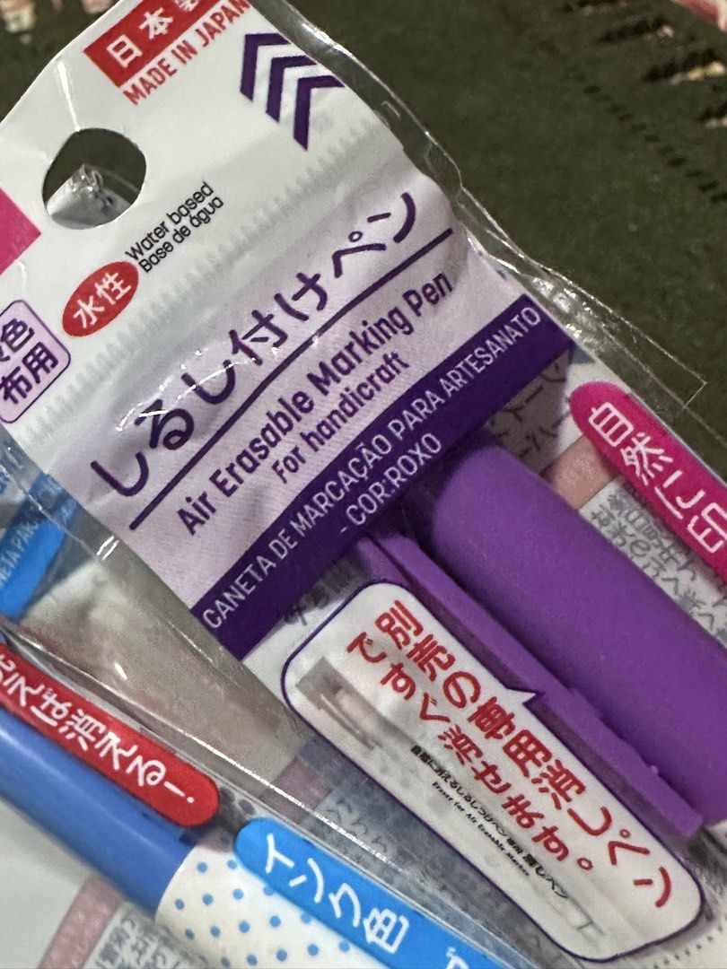 3pcs Air Erasable Marking Pen (Category: Stationery & School Supplies) located in Davao. Submitted by favoritepreloved (Listing ID 1469729100, Image 3). Description: .