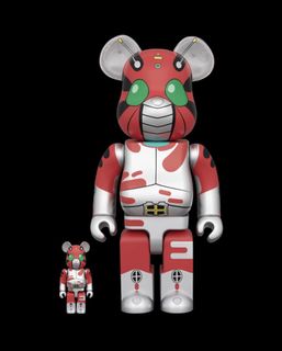 BE@RBRICK Kamen Rider Decade Bearbrick 100% + 400%, Toys & Collectibles ...