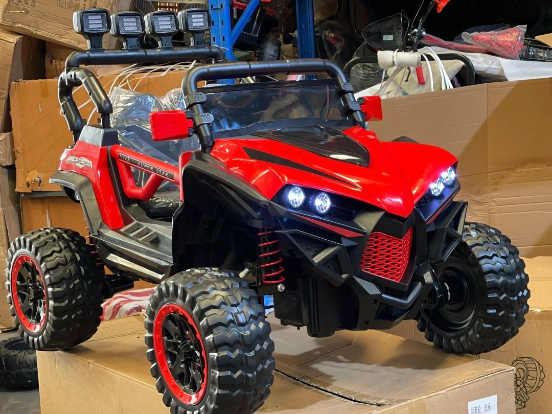 588 ATV Ride-on for kids (Category: Kids Toys) located in Pasay City. Submitted by joyful_mayette (Listing ID 1469626912, Image 3). Description: 588 ATV Ride-on for kids Price: 11,000 PHP Available Colors: Red, White, and Blue ✔️ Rechargeable/With remote control/ Lights and Sounds ✔️ Doors can be open/Safety seat belt ✔️ Leather seat/Rubber tires/With USB slot ✔️ 4 Motor Gears/12-volt/ MP3 capable ✔️ Dual Cooling Fan ✔️ HD Shock absorber for vibr