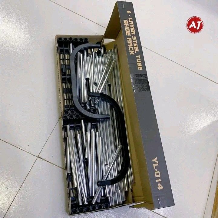 6 LAYER STEEL TUBE SHOE RACK (Category: Announcements) located in Quezon City. Submitted by anghies_shop (Listing ID 1469753813, Image 1). Description: .