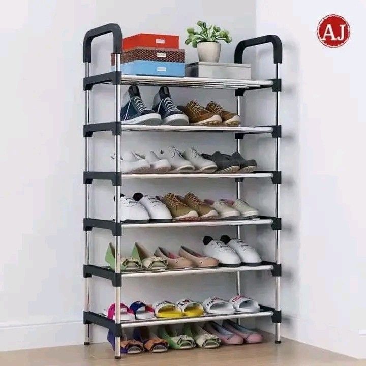 6 LAYER STEEL TUBE SHOE RACK (Category: Announcements) located in Quezon City. Submitted by anghies_shop (Listing ID 1469753813, Image 2). Description: .