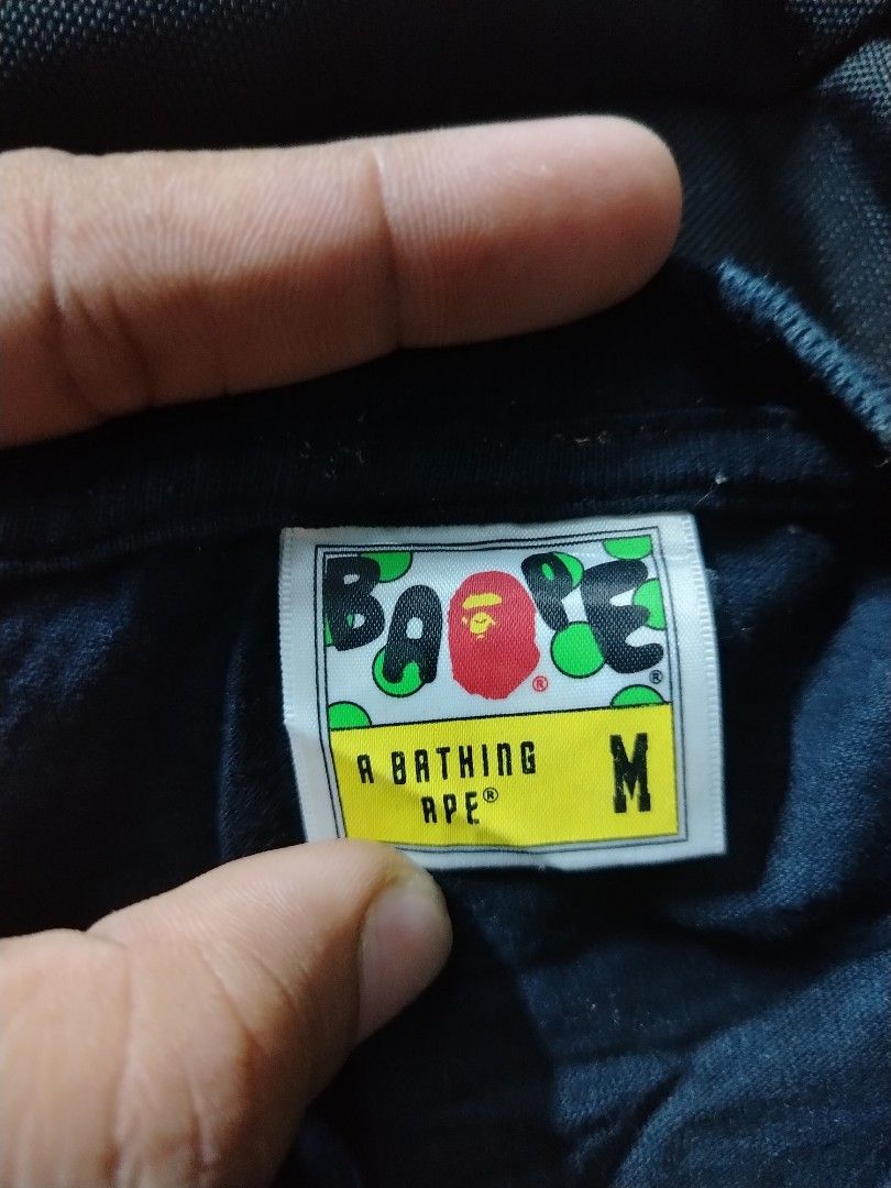 A Bathing Ape (BAPE) Tie Dye Big Ape Head Tee (Category: Tshirts & Polo Shirts ) located in Roxas City. Submitted by hd_thriftshop (Listing ID 1469714333, Image 3). Description: Dimension 20 x 27.5 MEDIUM Very good condition.
