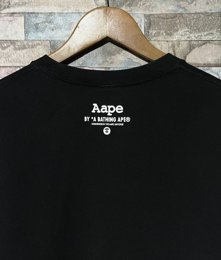 AAPE BY A BATHING APE SHIRT (Category: Tshirts & Polo Shirts ) located in Caloocan City. Submitted by wewearworn (Listing ID 1469593793, Image 2). Description: Medium Best Fit 19.5 x 27 Excellent No Issues 9.5/10 Color Rate.